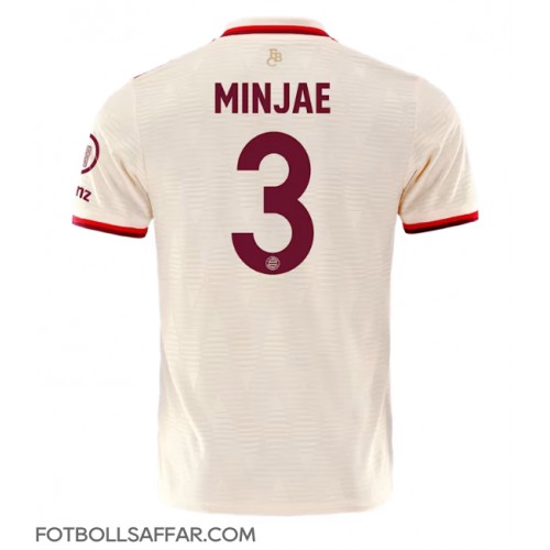 Bayern Munich Kim Min-jae #3 Tredjeställ 2024-25 Kortärmad